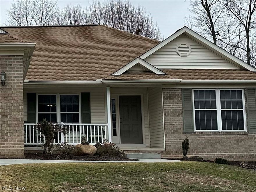 One-story ranch style home in Plain Township's desirable Hunters Ridge community, just minutes from Oakwood and Washington Square, and tucked quietly at the end of a peaceful cul-de-sac. This one-owner home features a smart split bedroom floor plan with three spacious bedrooms and two full baths. A welcoming 9x5 foyer opens to a comfortable living space designed for both everyday living and entertaining. The kitchen features a casual eating area, along with a dining space for gatherings large or small. Numerous updates throughout add a peace of mind. The light-filled rear sunroom overlooks a level rear yard, creating a relaxing setting for morning coffee and evening unwinding. Additional highlights include a three-car attached garage and attractive front sidewalks, which enhance curb appeal. Move-in ready and thoughtfully maintained, this home blends location, layout, and lifestyle beautifully.