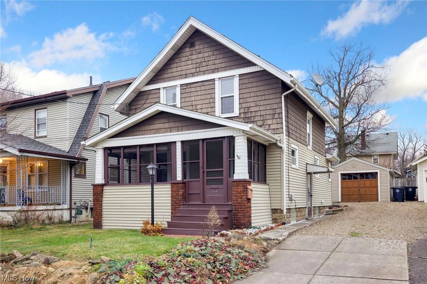 Come check out this beautifully updated colonial home. As you enter the front door, the beautiful woodwork will take your breath away. The kitchen features freshly painted cabinets, new flooring and new light fixtures. There's a huge first floor bedroom with knotty pine walls that would make a great master bedroom or office. There are three good sized bedrooms on the second floor along with the updated bathroom featuring new flooring and an awesome claw foot tub/shower. Beautiful new carpet throughout the house. Updated vinyl windows and vinyl siding on the house as well. There's also a nice sized yard that is perfect for your furry friends and a detached garage with an opener. No work to do here, just move right in. Agent Owned.