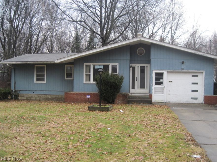This ranch home has a one car attached garage. There are 3 bedrooms, and a full basement. This property is being Sold As Is Condition. Hud case #412-457698. Agents please read broker comments.