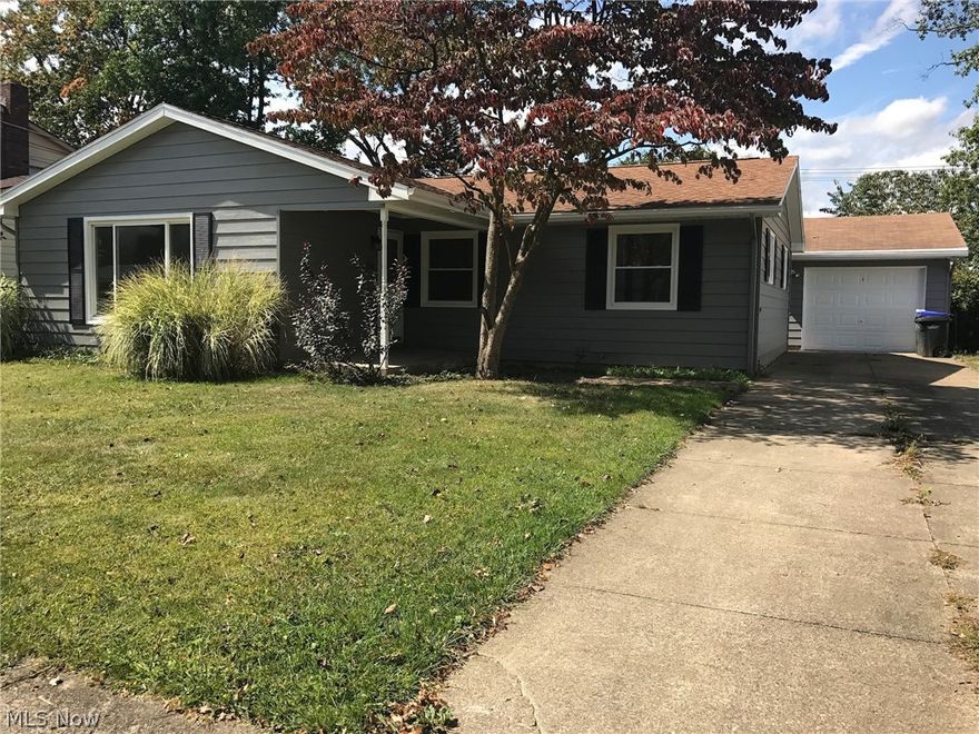 WOW! Amazing totally renovated large 3 bedroom ranch home with 1.5 baths, large kitchen with stainless steel appliances, huge formal dining room with beautiful wood floors. The kitchen is a chefs dream with new cabinets, countertops, stove, dishwasher and refrigerator with an ice dispenser. Bathrooms have all been remodeled. Relax in the living room with large window offering beautiful views and ample natural lighting. New furnace and A/C, newer roof, new hot water tank. The entire house was painted inside and out and replaced with modern insulated windows. There is new carpet in the newly built 4 seasons sun room and linoleum in the kitchen. This is a fantastic home. Don't miss out, nothing to do but move in and enjoy. This house has a full basement and a 1.5 car garage. Call for a private showing!