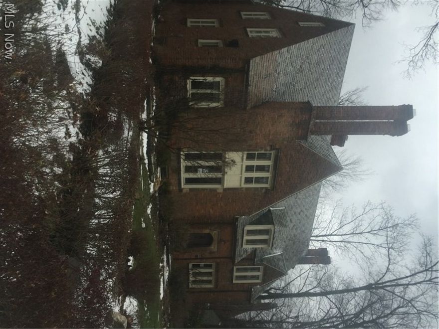 Spacious Brick Colonial home in Shaker Hts, Bank owned, selling As-Is, seller to make no repairs. NO utilities are on, electric company requires a LICENSED Electrician to perform an inspection prior to electric meter installed and services started! POS has been ordered but has not been completed yet!