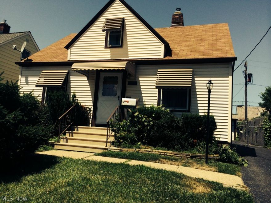 Great Value! Updated bungalow with 1st floor laundry. Lots of updates.