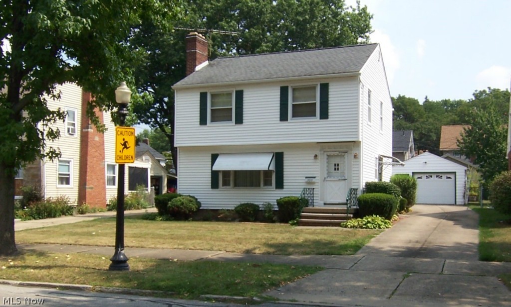 Don't miss this lovely home centrally located in Firestone Park! This home offers easy access to route 8 expressway and is close to parks, schools, and public transportation. This home boasts 3 bedrooms and 1 1/2 baths. There are beautiful wood floors in the living room, dining room, and all three bedrooms. The kitchen, with eating area, has been completely updated with new cabinets, counters, ceramic tile flooring and stainless steel appliances 2015! The formal dining room has a built-in china cabinet. There is a huge living room with a wood burning fireplace, and a cozy family room that leads to a brick patio and back yard! This home exudes character with beautiful wood floors, arched doorways, a cedar closet on the 2nd floor, and two fireplaces. The second one is in the unfinished lower level that includes a huge room that could easily be finished into a rec room or man-cave. There is also a shower and workshop area, and glass block windows on the lower level. The back yard is fence