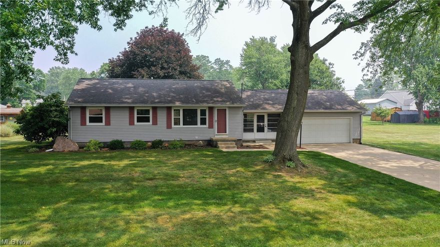 Welcome home to this lovely ranch sitting on over half an acre in Suffield Twp. This home has so much to offer and was loved and maintained very well by it's current and only owner. With 3 bedrooms, a spacious living room, and a sunroom, this home truly has it all. Take a seat on the back deck and enjoy the peaceful, quiet oasis. Come and add some of your personal touches to make this your dream home. Schedule your showing today!