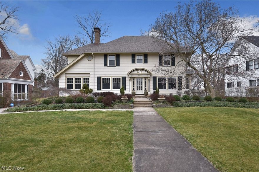 A beautifully updated colonial located in the Fairmount Historic District offering everything a homeowner could want.  The first floor features a picturesque entryway with dramatic formal dining room to one side and a welcoming living room with fireplace on the other.  A bonus family room with fireplace has access to the back deck overlooking the huge backyard.  The updated kitchen with stainless steel appliances, ceramic flooring and natural lighting connects to a private breakfast room and a bonus mud room.  The expansive and serene master bedroom with fireplace and private spa bathroom is the perfect location to unwind.  Relax in the steam shower with European glass doors and heated luxury stone flooring.  This home offers exceptionally large bedrooms on the second floor and a finished third with 2 additional rooms/full bath.  Enjoy the finished recreation room in the lower level with plenty of room for exercise equipment, gaming, crafts, entertaining, etc.. Located minutes from the