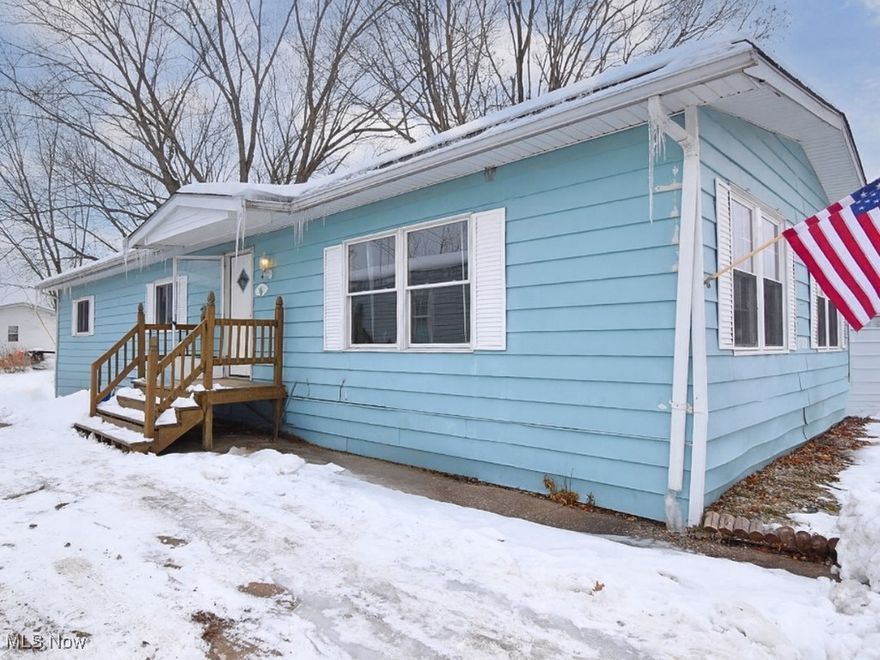 Rare opportunity to own a fully updated double-wide home located in the Chardon School District. This turn-key property offers 3 bedrooms, 2 full baths, and 1,344 square feet of living space. Recent improvements include a new roof, new kitchen cabinets, new appliances, updated plumbing, new insulation throughout the flooring, and all new flooring. The home has been thoughtfully refreshed and is move-in ready. The lot fee includes water, sewer, and trash, providing added convenience. This is a rare find in a desirable area—schedule your showing today.