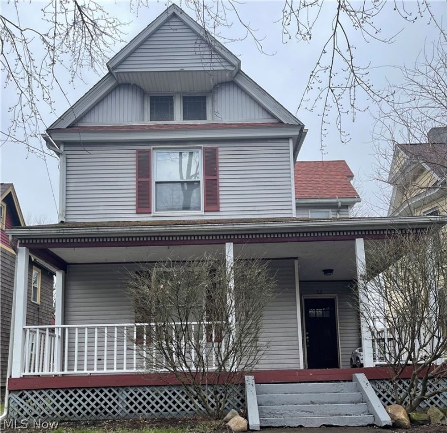 Here is your opportunity to purchase well built solid home!! You will love this delightful 3 story, spacious, updated home in the heart of Massillon! This 3-bedroom, 2 bath home offers over 2200 sq. ft., a large relaxing front porch, new exterior doors, and original natural wood trim throughout. The 17x28 living room offers plenty of space to entertain with double ceiling fans, new carpet, a fresh coat of paint and a beautifully tiled fireplace. The formal dining room’s original wood floor along with the built ins and wainscoting are all great features.  A new dishwasher along with new overhead lights, a range hood, sink fixtures and freshly painted walls await you in the kitchen. The 2nd floor houses 3 large bedrooms complete with an owner’s bedroom and an adjacent 8x12 bonus space that could be used for a reading room or office. All bedrooms have fresh carpet, paint, and new ceiling fans. The 3rd floor add'l living space will leave you speechless with the amount of space available. F