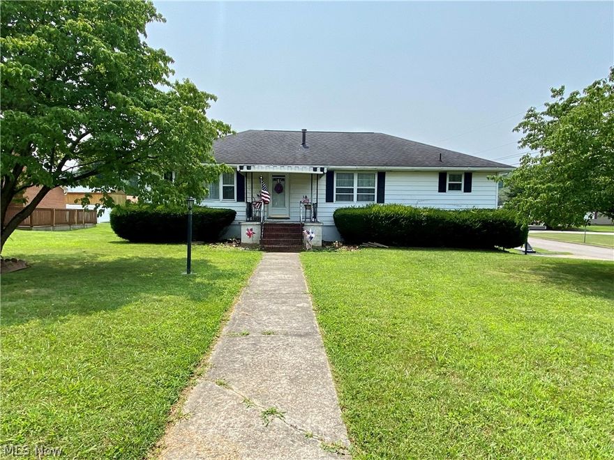 Cute ranch home on a double lot in an incredibly convenient location! Enjoy 3 bedrooms, 3 full baths including an updated master bathroom with gorgeous walk-in shower, living room, dining room, spacious kitchen, family room with gas fireplace in basement and more. First floor living is possible with newer washer/dryer combo on first floor with additional laundry hookups in basement. Spend evenings enjoying the large back deck overlooking the wonderful yard! Call today to schedule your personal tour!