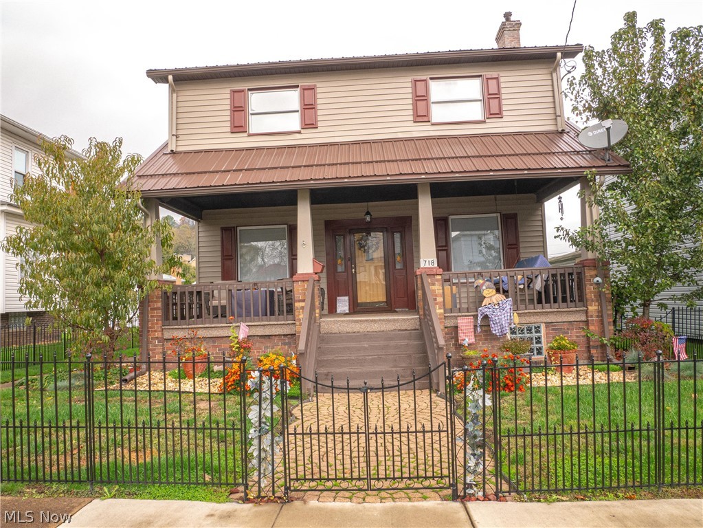 Updated from top to bottom, this Toronto home is better than move in ready. Situated close to parks, schools, and recreation, this 4 bedroom and 2 full-bathroom house can accommodate a family of any size. Numerous updates include new metal roof, siding, hot water tank, furnace, kitchen and dining room flooring, and all appliances. The spacious kitchen is fully-updated with new appliances, flooring, and bar seating. With large living and dining rooms along with a partially finished basement with a bonus room, this house offers abundant space for entertaining or relaxing. The 2nd floor has 4 large bedrooms with ample closet space along with an updated full bathroom. A 3 car garage and a nicely landscaped yard and lot are unique features that make this home stand out from others in the area. With all of the updates, spaciousness and central location, this house will not last long.