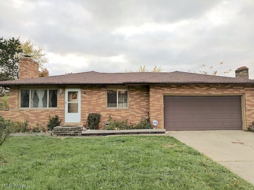 Adorable 3 Bedroom All Brick Ranch with Newer Pella Windows, 30-year roof installed 3 years ago with Ice Guard (complete tear off),  WBFP in the living room. Brand new carpet installed in October 2017 in Liv. Rm., Din. Rm., Bedrooms and Rec Rm. Hardwood floors in Bedrooms. Turn around drive. Also has side drive that can park a 30-foot boat or RV.  12 inch insulation recently added. Two car attached garage, Central Air.  Just South of Pleasant Valley Road. This home is a must see. Very well cared for.