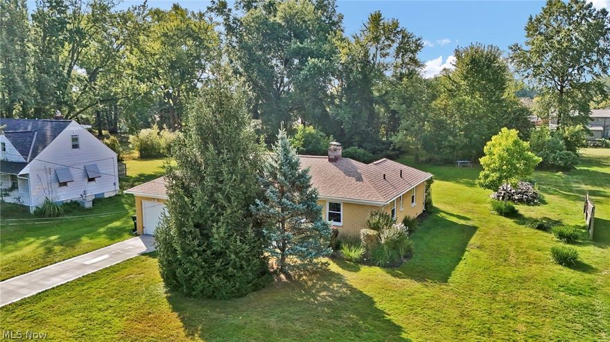 Welcome to this charming 3-bedroom, 1.5-bath ranch in the heart of North Olmsted! Perfectly situated near schools, shopping, dining, the airport, and more, this home offers the ideal blend of comfort and convenience. Inside, you’ll find fresh, cheerful colors and laminate flooring flowing throughout much of the home, while the kitchen features white cabinetry that enhances the warm and inviting atmosphere. This home comes with a home warranty and has been thoughtfully updated to give peace of mind for years to come. A new AC and coil system was installed in May 2022; the driveway, walkway, and sidewalk were completed in September 2019, and a LeafFilter gutter protection system was added in June 2021. A brand-new roof was installed in August 2023. Additional updates included a new front entrance screen door, kitchen sink, and cast-iron sump pump in August 2024, along with a new garage window and replacement screens and windows as needed in May 2024. Outside, the spacious lot offers the perfect setting for entertaining, relaxing, or planning future possibilities. Move-in-ready and nestled in a fantastic location, this North Olmsted gem is ready to welcome its next owner. Schedule your private showing today!
