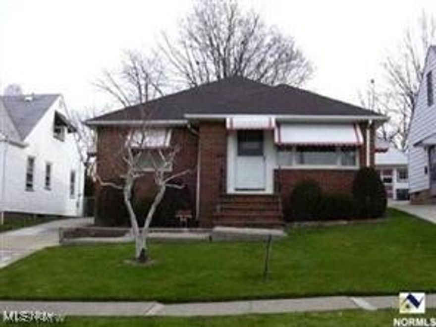 Great opportunity to own this 3 bedroom brick ranch located in Garfield Hts. Close to shopping, park, freeways and transportation. 
Good size rooms. 1.5 baths. Full basement. 1 car detached garage. This could be a great starter home or a perfect opportunity to add it to your investment portfolio. Needs some TLC. This property is tennant occupied with a month to month lease. 
No showings without an accepted contract. Buyer to assume any POS City violations.