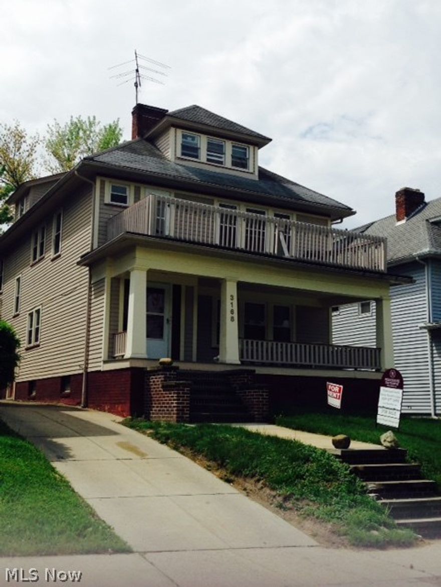 NEW PRICE!! Updated and spacious duplex with third-floor optional studio. Perfect for investor or owner-occupancy. Great location! New(er) 3-car garage, windows, furnace, and A/C. Great investment opportunity!