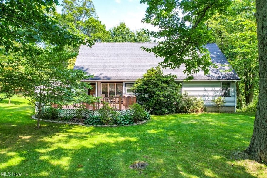 Charming Countryside Retreat with Spacious Garage and Expansive Deck
Welcome to 3319 Higgins Dr, Norton, OH 44203!
Nestled on a serene 1+ acre lot, this exceptional property offers comfort, space, and outdoor living. Dreaming of a tranquil escape close to amenities? Enjoy outdoor space for gardening, recreation, and relaxation.
Car enthusiasts, hobbyists, or anyone needing storage will love the generously sized garage and outbuilding. Whether a workshop, storage for outdoor equipment or a place to indulge in DIY projects, this property has you covered.

The residence offers comfortable living spaces and a warm ambiance. Natural light spills into living areas, creating an inviting atmosphere for family gatherings or quiet evenings.

Step outside onto the deck and connect with nature. Whether hosting a BBQ with friends or stargazing on a clear night, the deck extends your living space.

Tucked away in a peaceful neighborhood, you'll enjoy tranquility and privacy. Yet, you're wit