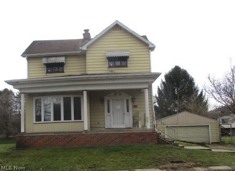 Located in Powhatan and Switzerland of Ohio School District, this 3 Bedroom 1.5 Bath home features 2 car detached garage, back yard, Living Room with Built in storage seating and fireplace, formal dining, large kitchen and more! 3 Full Bedrooms on 2nd floor with full bath. Half bath in Basement. Don't miss out on the opportunity to see the potential this home has to offer. Property Sells "AS IS"This is a Freddie Mac Homesteps property. First Look Initiative for first 20 days on market for owner occupant purchases only, April 30th,2019. Investor offers will be considered after 20 days. Earnest money, proof of funds or Pre-approval letter along with additional addenda REQUIRED with all offers. Buyer pays conveyance fee. Highest and Best offers Due by June 24th, 2019 at 1PM EST.