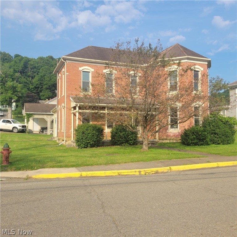 Wow, talk about the perfect opportunity, now is your chance to make this historic 2 story, 2234 sq ft home into whatever you can dream of. Most of the heavy lifting is done. Most of the beautiful solid woodwork including the magnificent pocket doors have been refinished. The new kitchen is almost complete and most of the plaster has been redone to its original perfection. The ornate trim and classic architect details must be admired. The decorative fireplaces add an extra splash of charm. If this isn't enough, go out on the front porch and enjoy the view of the Muskingum River, Historic McConnelsville and the iron bridge. Everything is in the house to finish it to your desires. The grand foyer boasts double door entry, soaring ceiling, sweeping staircase and elegant chandelier. Don't miss this once in a lifetime opportunity!