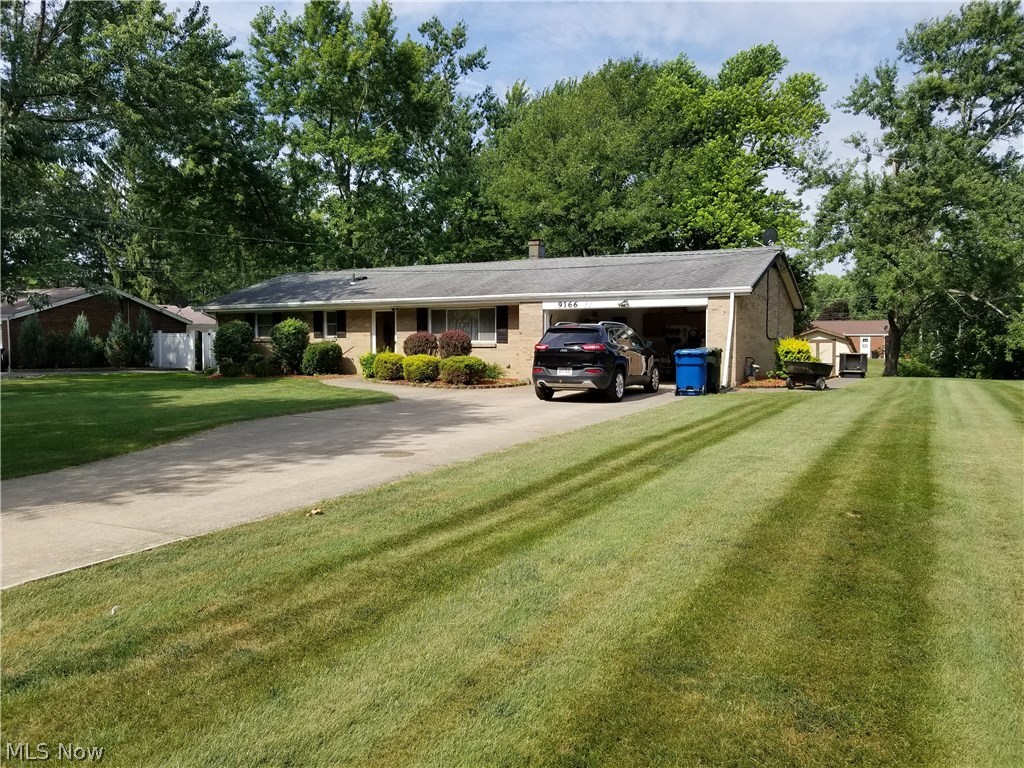 Located in a Cul De Sac, this well-kept 3 bedroom/2 bathroom ranch is perfect for a first time home buyer! This home features a fully applianced eat-in kitchen with bi-fold doors that lead into the laundry room. Large living room with vaulted ceilings opens into the dining space. Spacious master bedroom with private bathroom. 2 good sized bedrooms with plenty of closet space. Huge additional family room with sliders that lead to the newly renovated deck which wraps around the back of the house, perfect for entertaining. In addition to storage shed in backyard, this home also features a creek running along the property line. Schedule your private showing today!