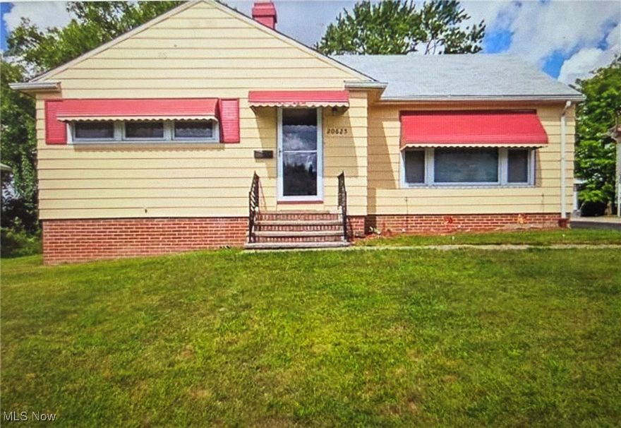 Superb investment, as either a rental unit (comparable rents in area of $1500/mo or more) or your own home! Well maintained home in desirable Maple Heights, with 2 bedrooms / 1 bath on main level, and a partially finished basement with another bedroom and bath. POS issues are minor (weeding, minor concrete pointing, etc) and will be addressed prior to closing. Don't miss your chance to get a reasonably priced home, either for your first home or as a money-making rental!