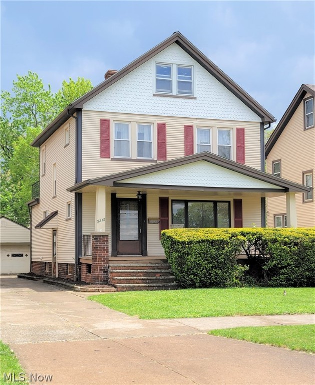 Beautiful 3-bedroom colonial with lovely original hardwood floors throughout**Owners put an eat-in kitchen addition on that offers wonderful space for family dinner**The formal dining room is spacious and perfect for holidays and those special occasions**All bedrooms are nice size and offer ample closet space**The third-floor attic is fully floored and offers wonderful space for storage**The second floor comes complete with a balcony for those warm summer nights**The basement offers a second full bath, laundry room, 19x13 recreation room, storage and glass block windows**Relax on the spacious front porch or barbecue on the back patio while enjoying the pretty back yard**The oversized two car garage offers extra storage for your outdoor storage needs**The home is conveniently located to shopping, highways and many amenities**One year home warranty is included**This home offers so much for the value, come take a look today**
