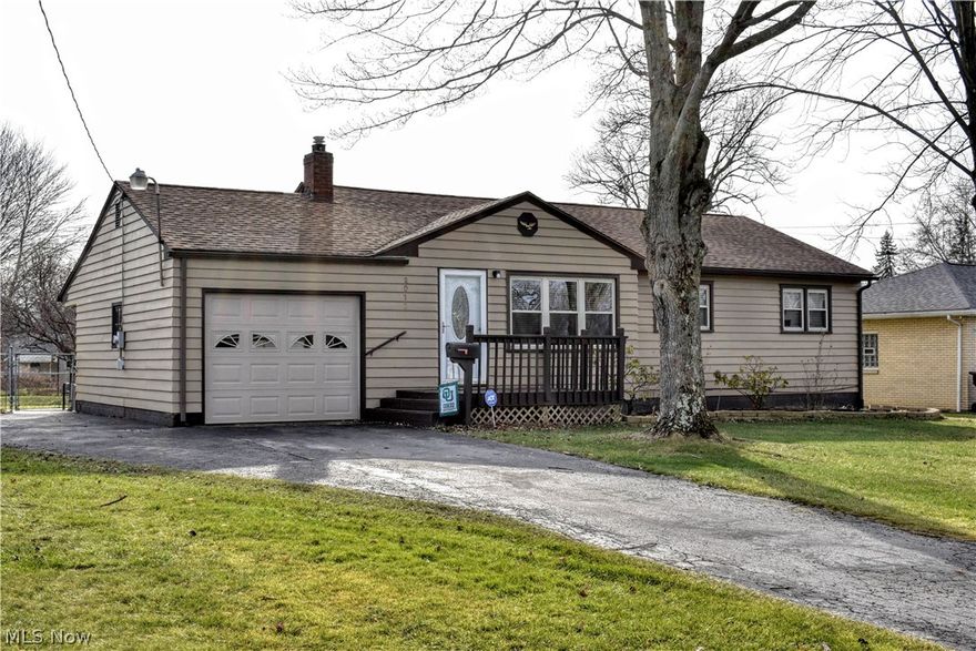 Looking for a ranch in a great location with a nicely finished basement? Then you're in luck! This home has a large living space and kitchen, three bedrooms with an additional 4th bedroom/bath in the basement. The garage has direct entrance into the kitchen. The back patio overlooks the fenced in yard where you and your family can spend hours on nice days. Great price, come and get it!