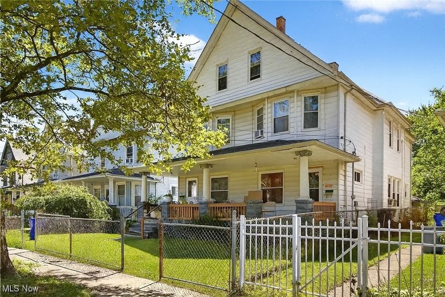 Your opportunity to own a fantastic side-by-side duplex near Metro Hospital generating strong rental income! With over 2,700 sq. ft. of living area, each unit offers its own front entrance, two levels of living space, private basement, and three bedrooms per unit. Original hardwood floors, built-ins, and wood details add lasting character throughout.

One side features a renovated kitchen, plus a half bathroom on the first floor and a full bathroom upstairs. Recent updates include a new hot water tank (June 2025) and a new furnace (Oct 2024). The other side received a new hot water tank in Feb 2024. With spacious layouts and reliable tenants in place, this fully occupied property is a fantastic investment opportunity. Additional highlights include ample parking and a 2-car garage.

Whether you are searching for an investment, exploring house-hacking, or expanding your portfolio, this property is a rare find in a growing market just minutes from downtown Cleveland and close to I-90 and I-71. Don’t miss out!
