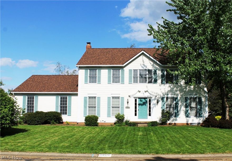 Great opportunity in Kings Creek! This 4 bedroom, 2 ½ bath home offers 2,756 sq.ft., desirable floor plan & spacious rooms throughout. The foyer entry leads to living room/dining room, office with built in bookshelves, family room with gas fireplace, kitchen with bayed dinette, powder room, & laundry room with built in cabinets and sink. There are four generously sized bedrooms, all on the second floor. The master suite includes walk-in closet, shower, whirlpool tub, & his & her sinks. French doors in the family room to 12 x 16 deck. Roof and CAC are approximately 6 years old. Add your personal touches to make this home yours!