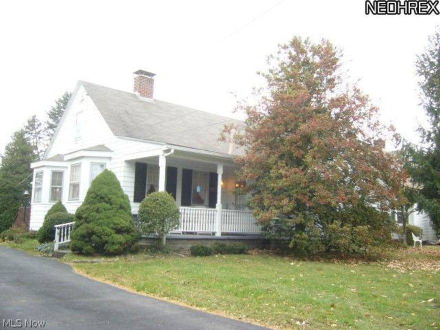 Charming Cape Code with many Architecture Features not seen in newer Homes, Some of the Features are two Full Bay windows Structurally  complete down to the basement floor,Arches, full stairway to half story with great head room that could be finished for additional living space, Glazed Brick Fireplace, Hardwood Floors thru out, Mock Kitchen, 2 Title Baths, Large Level Lot that double in width as you go back, Paved drive with newer oversize 2 Car Garage, All This with a Super Convenient Location, A Real Quality Treasure