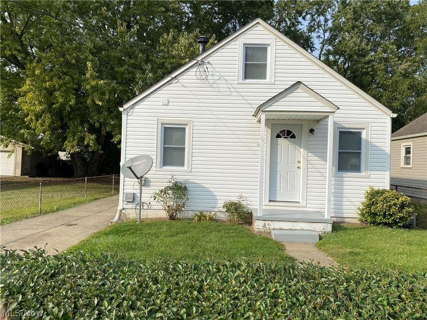 WELCOME HOME!  Completely remodeled wonderful 3 bedroom, 1 bath bungalow.  MOVE IN READY!  ALL NEW kitchen, Full bath, Windows, Flooring, glass block windows in lower level. New water heater. Newer roof, new electric panel, new rear covered porch. Fresh paint throughout. 1 car garage w/extra mancave/workshop area. Mostly fenced yard.