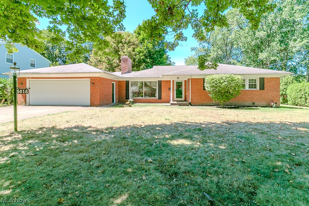 Welcome to this spacious ranch in the heart of beautiful Willoughby! This home boasts large rooms and generous storage throughout. All rooms feature hardwood floors that, with a little TLC, can truly shine. The living room, dining room, and kitchen flow seamlessly together, creating an inviting space for everyday living and entertaining. Enjoy the charm of a sunroom with a unique brick floor and views of the backyard. Car enthusiasts—or those in need of extra space for a workshop or hobbies—will appreciate the oversized garage with tandem additional rear garage space. The basement is impressively large, offering endless possibilities for recreation, storage, or finishing to suit your needs. All appliances remain, and for added peace of mind, the seller is including a one-year home warranty. Don’t miss the opportunity to make this ranch your own!