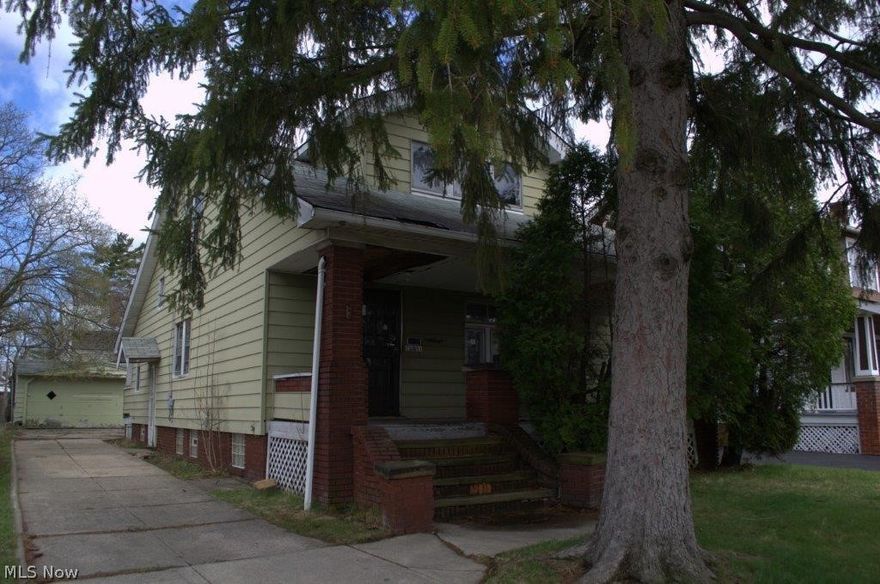 Good Size Bungalow with detached 2 car garage and paved Driveway. Rear partially porch and Front open porch. Basement is large long and unfinished with toilet and Sink in basement. 1st floor boast full bath, good size kitchen 2 bedrooms and dining room. 2nd Floor has 1 bedroom and another room that is huge and could be whatever the new owners see fit. There is allot of sqft on 2nd floor where dreamers can imagine and sculpt. Multiple offer situation HIGHEST and Best due back 06/27/2019 at 3pm