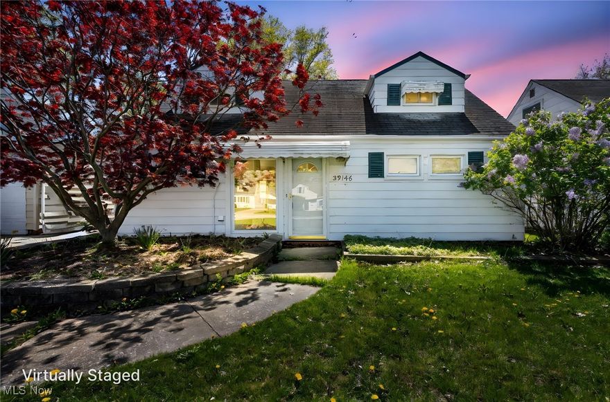 Discover the perfect blend of comfort and convenience in this beautifully updated home! Located in a desirable neighborhood, this true move-in ready property features fresh professional paint, updated kitchen and bathroom,  and new flooring. New garage roof. Imagine living just minutes from major highways, renowned universities, top hospitals, and the vibrant Cleveland downtown. Your daily errands are a breeze with a Shoregate Town Center only 5 minutes walking distance away. Leisurely strolls await at Manry park and pool, just a 2-minute walk from your doorstep.