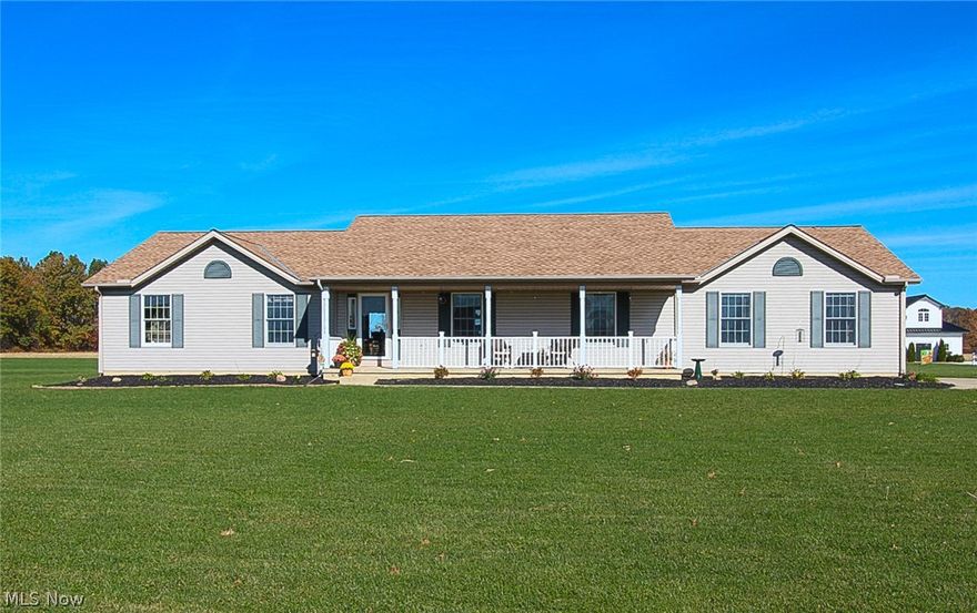 Looking for country side living? This is the Home for you! A beautiful 4 Bedroom 3 Full Bath Home with over 2 Acres of open Land for you to use as you wish. The Home is very warm with a Gas Fireplace & cozy Living Area. The Kitchen is so open to the Family Room & is great for entertaining. Relax on your back Deck overlooking 2+ Acres of spacious Land. You are seconds away from Carlisle Golf Club on a very quiet Street. This Home has a 2012 Roof & Water Heater with a Dual Backup Sump Sump System. 1 Owner Home!