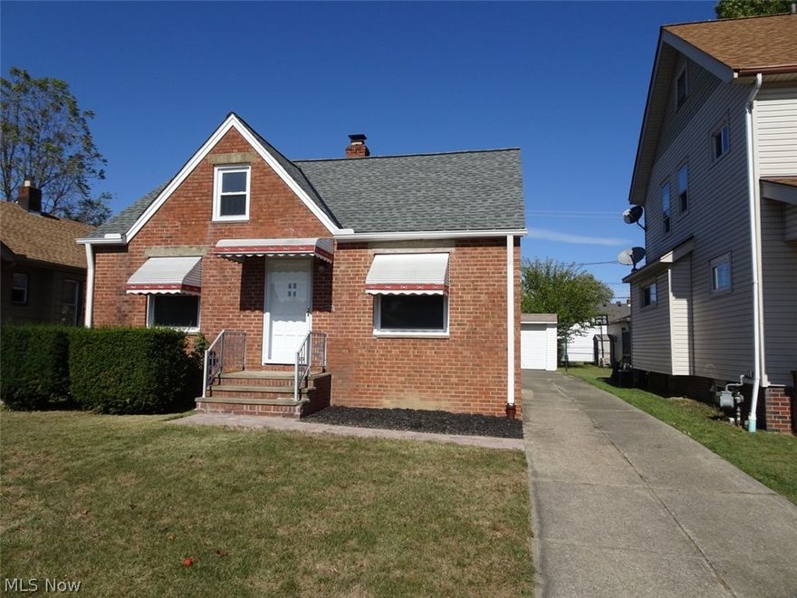 Completely Renovated and Move In Ready - 3 Bedroom Cape Cod with 2 Car Detached Garage.  Updated Kitchen and Bath, Large Second Floor Bedroom, Private Backyard, New Carpeting and Fresh Paint Throughout. Close to shopping and Highway Access.  Just Move In and Enjoy.  Call Today for Your Showing.