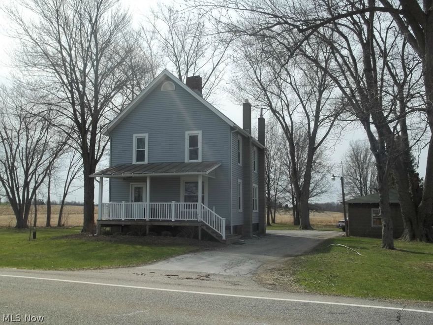 You will fall in love with this country home. A gorgeous kitchen greets you walking into the house, accented by custom tile counters and breakfast bar. An open concept flows through the first floor from the kitchen through the dining room and into the living room. Upstairs you will find three bedrooms with new carpet and paint and an updated spacious country bathroom.  Laundry hookups available on the second floor and basement. This house sits on a 1 acre lot nestled into a beautiful country setting with plenty of space to stretch. Updates include Kitchen, bathrooms, electric, water filtration system, furnace, plumbing, windows, siding,insulation, and appliances.