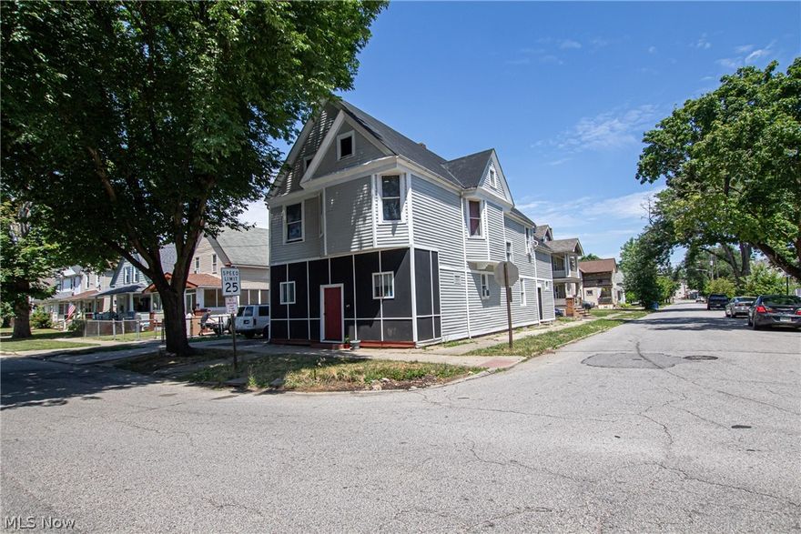 Turnkey Ca$h Cow bringing in $2,900 per month in gross rents! Four units (2 on each level), zoned triplex.  The old storefront was converted into a neat one-bedroom residential unit. Building consists of three, two-bedroom units and one, one bedroom unit, a full basement, a walk-up third floor attic and a one car block garage. Property has 3 electric meters (down units both separate, up combined), 2 gas meters (separated by floors) and one water-sewer meter. Tenants pay all utilities. Located near the Archwood Denison historic area.