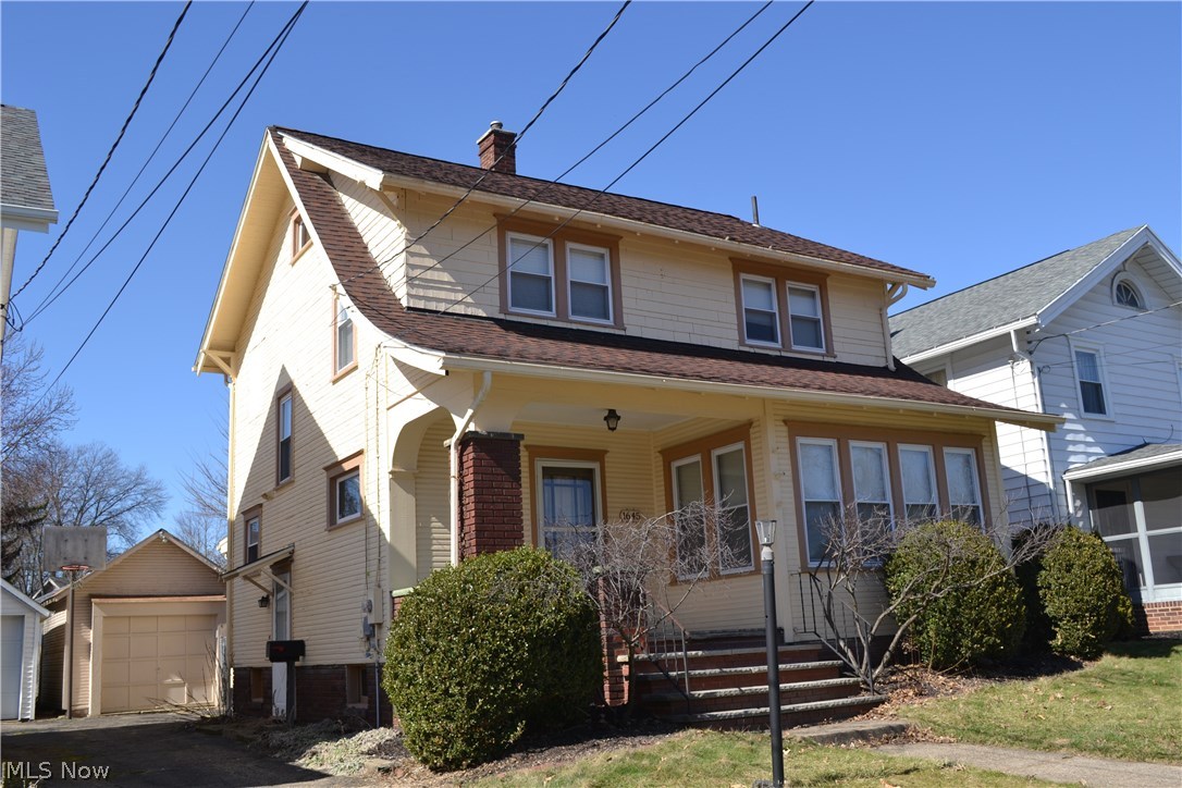 This Vassar Park home has it all with its beautifully updated mix of modern and the original character and charm of a 20’s built home. 3 bedrooms upstairs, 2 full updated baths one upstairs and one on the main level, an updated kitchen with a full complement of appliances and tile floors and hardwood floors in the dining room, living room and sunroom. There is also a large family room with a door to the deck and fenced in backyard. This home also offers 2 fireplaces, built ins for extra storage, a detached one car garage with opener, a new AC unit, newer windows, and an insulated attic for storage. A short walk to beautiful Vassar Park. Don’t miss the opportunity to view this home and see in person all that it has to offer.