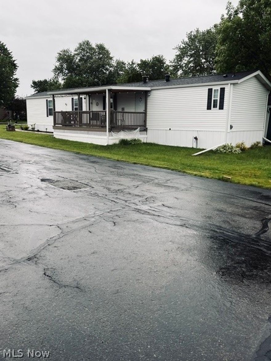 Are you looking to settle into a 55+ community with very little upkeep to do? Green Acres is a small mobile home community located minutes from Ashland. This 1993 mobile home is completely move-in ready, and has been well-maintained. 3 bedrooms, and 2 full baths offer from the living area. the kitchen features a very workable lay-out and the living area provides plenty of room to spend time relaxing. A large front porch faces the street and is a perfect spot to  enjoy warm days and cool evenings. The back deck offers a spot for your morning coffee. Along with a carport and storage shed, this home has the features that will allow you to relax and enjoy life. Call your agent today to schedule a private showing.