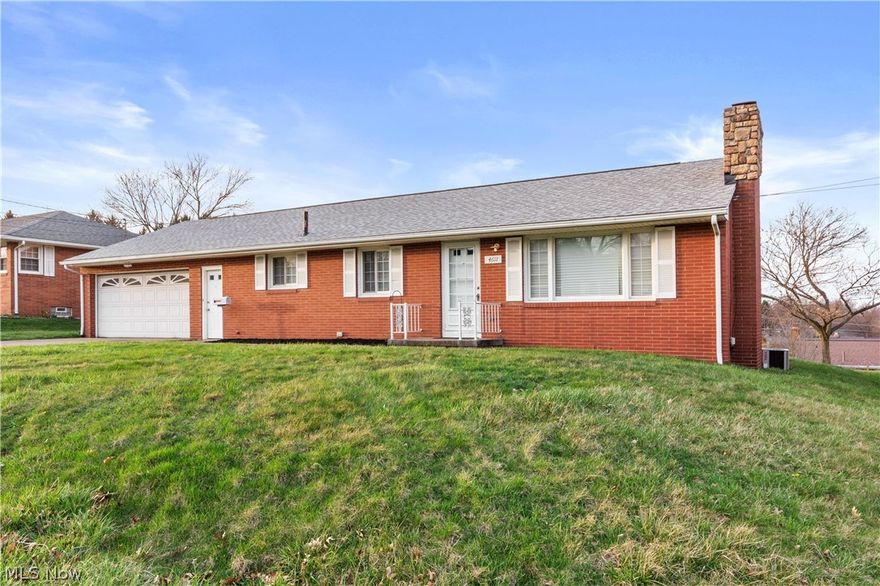 Explore the ease and appeal of first-floor living in this charming brick ranch, nestled in this welcoming neighborhood of Perry Township, Ohio. Conveniently situated near Whipple Ave, this home is your gateway to the shopping and dining scenes of Canton, Massillon, and the Belden area, with swift access to I77 and SR 30, facilitating your daily commutes.

Featuring three bedrooms and one bathroom, this residence provides a cozy and functional living space. The kitchen stands out with its new stainless steel appliances, updated countertops, and an adjacent dinette area, perfect for your casual dining moments. The bathroom is practical yet stylish, with a shower/tub combo, a large refreshed vanity with and an oversized mirror.

The living spaces are accentuated by freshly coated hardwood floors, offering both beauty and a pleasant feeling underfoot. The living room is enhanced by a rustic shiplap accent wall and a large picture window, adding a contemporary touch to your relaxation or social gatherings.

Additional perks include a generous two-car garage, a clean unfinished basement with laundry hookups for storage or usable indoor space, and a modest backyard with a three season sunroom, ideal for your private outdoor enjoyment. Equipped with central air, a gas furnace, a new roof, and vinyl replacement windows, this home ensures comfort in every season.

Available for immediate move-in at $1,595/month plus utilities, this brick ranch in Perry Township is the perfect blend of convenience and charm, ready for you to call home. Security deposit of one month's rent due at signing. $40 application fee per adult for credit, criminal, eviction checks. No smoking. Tenant responsible for landscaping and snow removal. One dog 35 lb or less with owner approval.