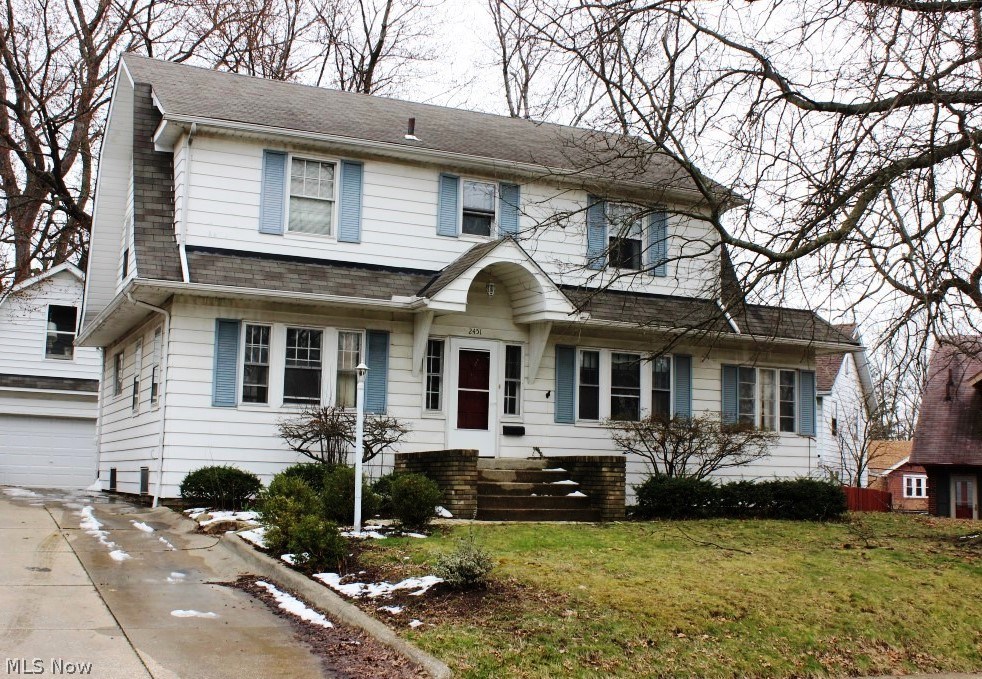 Charming & spacious 3 bedroom, 1.5 bath colonial with 1914sf (unfinished basement), 2.5 car garage & convenient location to schools, shopping & natatorium* Open foyer with access to back entry* Living room with wood burning fireplace & built in cabinets, ceiling fan & access to 3 season sun room* Formal dining* Eat in applianced kitchen (refrigerator, range, dishwasher & disposal)* Half bath/laundry off of kitchen & includes washer & dryer* Storage/utility area with access to front foyer & back door* Huge master with ample closet space, fan, wood floor & brick fireplace (decoration)* 2 additional bedrooms with fans & main bath on 2nd floor* 3rd floor not heated or cooled, great storage (not included in square footage)* Shingles approx. 6 years- single layer* Insulation & seal from any critters(2016)* Furnace approx. 6.5 years* C/A* Humdifier* Hot water heater- approx. 5 years* Detached 2.5 car garage with 2nd floor for storage* Most rooms recently painted*