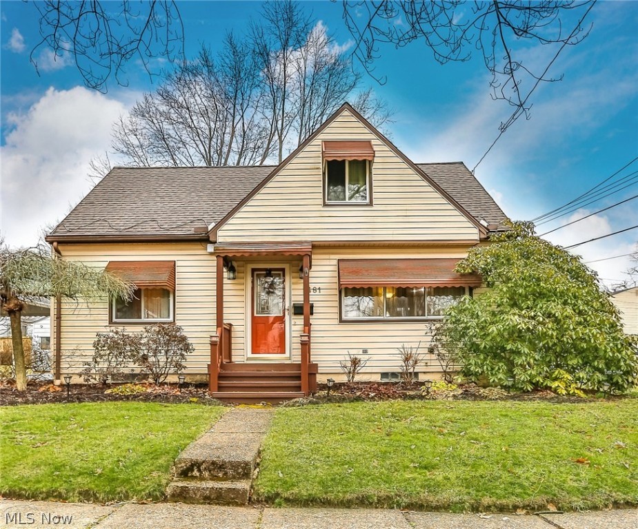 This is an extremely well cared for and updated Cape Cod home featuring an unfinished 2nd floor that actually has a dormered area. This would be perfect for a spacious 3rd bedroom. There are too many updates to mention like Granite kitchen counters, all new flooring on first floor (Laminate). Nice natural wood floors under new laminate. High efficiency furnace in in 2009 & has Central Air! Commode and stall shower in basement. Basement features a huge Recreation Room and Craft Room, plus plenty of storage, There is a recently vaulted/covered deck with skylites that is beautiful and features a unique rubber deck covering material that is both attractive and functional. There is similar flooring material in garage. These homeowners take pride in their landscaping and have beautiful perennial plants, shrubs and decorative trees, including a climbing wisteria over an arbor. Sellers offering a 1 year warranty with Americas Preferred. This is a great home for anyone seeking 1st floor living