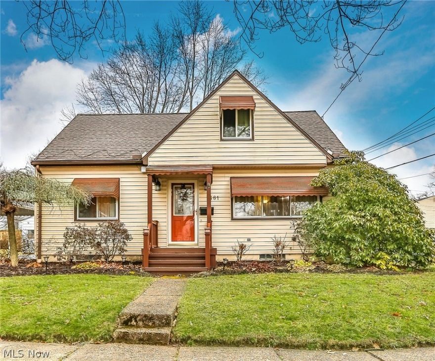This is an extremely well cared for and updated Cape Cod home featuring an unfinished 2nd floor that actually has a dormered area. This would be perfect for a spacious 3rd bedroom. There are too many updates to mention like Granite kitchen counters, all new flooring on first floor (Laminate). Nice natural wood floors under new laminate. High efficiency furnace in in 2009 & has Central Air! Commode and stall shower in basement. Basement features a huge Recreation Room and Craft Room, plus plenty of storage, There is a recently vaulted/covered deck with skylites that is beautiful and features a unique rubber deck covering material that is both attractive and functional. There is similar flooring material in garage. These homeowners take pride in their landscaping and have beautiful perennial plants, shrubs and decorative trees, including a climbing wisteria over an arbor. Sellers offering a 1 year warranty with Americas Preferred. This is a great home for anyone seeking 1st floor living