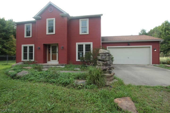 600 feet from the road, peaceful and private setting. 3 bedroom , 2.5 bath, 2 car attached garage. 20 x 24 shed to store tools and toys. sold as is. This property may qualify for Seller Financing (Vendee).