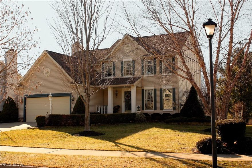 Custom Built in 1998, New roof,  1 Owner, finished basement, open floor plan, Large kitchen with lots of storage, Oversized 14 foot by 35 foot back deck, professionally landscaped yard front and back, Shed in the back yard and attached 2 car garage. The Owner had Wagner Homes build the home in the Arbors of Coventry Crossing. The interior was custom finished by the owners finish carpenters. You have real wood doors, real wood flooring and real wood trim through out the home. The Fireplace is a wood burning fireplace. The home is move in ready and appliances stay. You have an eat in kitchen along with formal dining. The French doors open from the Kitchen/Family room to a HUGE back deck. The Professional landscaping included hand picked trees so that the back yards has a mature natural barrier for the best of both privacy and tranquil relaxation. The basement is a great man cave, with a finished family room and a finished table area. The owners are meticulously clean. This home is move i