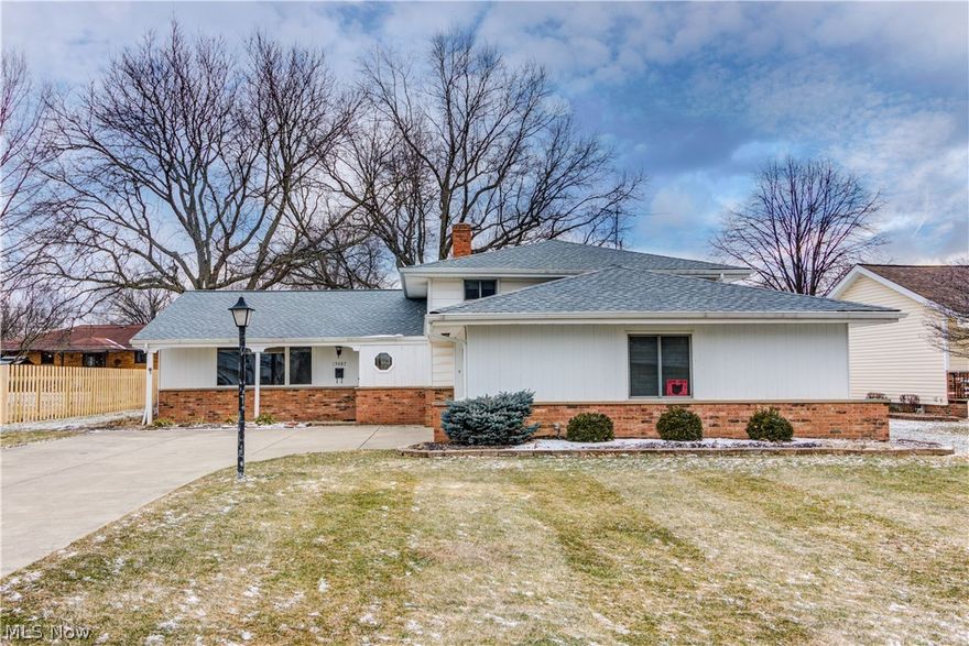 Great 4 Bedroom/2.5 bath Split Level in Middleburg Hts.  With over 2200+ square feet, this home has a lot to offer, including 2 car attached garage and a great location!  Brand new carpeting, fresh paint and updated electrical in 2019!  All four bedrooms are large, with original hard wood floors.  Wood Anderson windows throughout, newer driveway, new roof (2017).  Eat-in kitchen is nice and open and kitchen appliances stay!  Enclosed patio, covered patio and split rail fence in backyard.  One year Home Warranty offered! Don't miss this one!