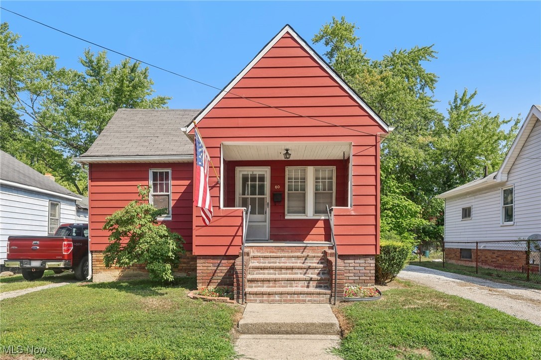 Welcome to this charming 2-bedroom, 1-bath bungalow located on a quiet dead-end street in the heart of Painesville. This adorable home features a cozy layout, a welcoming front porch, and a full basement offering extra storage or potential living space. Enjoy the convenience of a bike path just steps away at the end of the street perfect for outdoor activities. Whether you're a first-time buyer or looking to downsize, this well-maintained home is full of potential. Schedule your private showing today!Seller is requesting for all offers to be in by Thursday at 8pm?