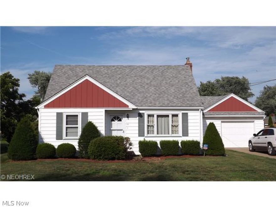 Don't pass up this adorable well taken care of and loved Cape Cod home within minutes of Conneaut Township Park and Conneaut Docks. This home boasts a large family room plus an all-season room for entertaining your guests. Sellers are leaving the stove and fridge plus the washer & dryer. The living room has newer carpet and lovely trim throughout. There are 2 bedrooms and a bath down, plus a bedroom and an office/TV room upstairs. There is a full basement and under the addition, there is a cement crawl which is great for extra storage. This is a well-built house with a huge backyard. This is a must see. Cute as a button.