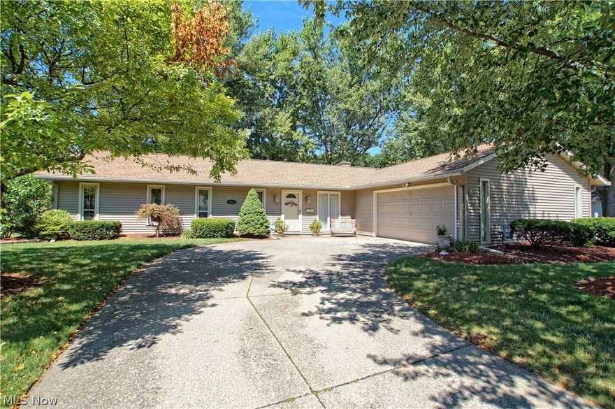 You deserve the ease of one-floor living!  This lovingly cared for ranch has a beautiful floor plan with 2 fireplaces, exceptional backyard, & valuable updates!  This sprawling property has a fenced in backyard & features a freshly stained, multi-tiered deck.  Smart storage is both throughout the home, garage, & shed! Savor the summer in your  own private perennial garden or at the Longbrooke Homeowner's Association amenities that include: an Olympic sized pool, new basketball courts & new tennis courts!  Enjoy peace of mind with the new roof (June 2018, complete tear-off), new Leaf Guard gutters (July 2018), & new hot water tank!  Air conditioner is 7 years young! Call today for your private tour!