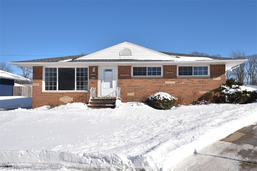 Welcome home to this completely remodeled brick front 3-bedroom 2 bath ranch located in a quiet cul-de sac w/ a nice deep lot in Parma Heights. Enter through the newer front and storm doors w/ phantom screen into the spacious light filled living and dining room area w/ brand new flooring and freshly painted in today’s colors. Slider off dining room leads to covered patio, perfect for entertaining. Impressive brand-new kitchen w/ tons of soft close cabinets, expansive granite counter tops, deep SS sink, massive pantry which is sure to please along w/ SS appliances which remain. Complete remodel of the full bath w/ granite counter, ceramic flooring, soft close cabinet vanity, subway tile shower, & new fixtures throughout. All new interior doors & hardware, 3 nice sized bedrooms w/ new carpet offer plenty of closet space w/ an attached ½ remodeled bath to the master. Full basement offers huge rec room, glass block windows, updated electric and newer plumbing for bathrooms. Brand new