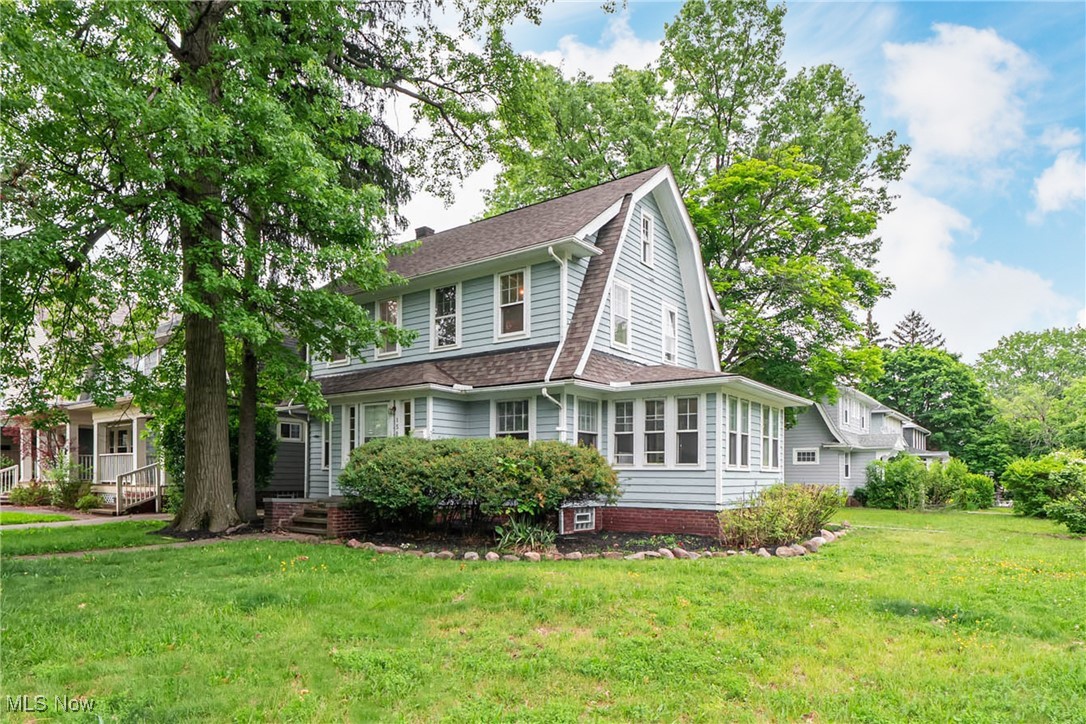 Charming 4-Bedroom Colonial in the heart of Cleveland Heights! This spacious home features a classic layout with a bright living room, formal dining room, and a functional kitchen on the main floor. Upstairs offers three comfortable bedrooms and a full bath, with a large fourth bedroom located on the third floor—perfect as a guest room, office, or studio. The basement includes laundry facilities and a convenient half bath. Situated on a lovely yard, the home also boasts many recent updates throughout. A great opportunity to own a well-maintained home in a sought-after neighborhood!