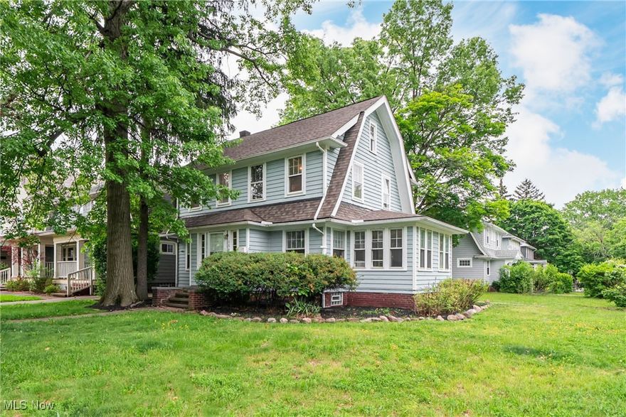 Motivated Seller! Huge price reduction! Charming 4-Bedroom Colonial in the heart of Cleveland Heights! This spacious home features a classic layout with a bright living room, formal dining room, and a functional kitchen on the main floor. Upstairs offers three comfortable bedrooms and a full bath, with a large fourth bedroom located on the third floor—perfect as a guest room, office, or studio. The basement includes laundry facilities and a convenient half bath. Situated on a lovely yard, the home also boasts many recent updates throughout. A great opportunity to own a well-maintained home in a sought-after neighborhood!
